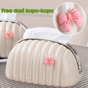 Tempat Tissue PITA Mini Pouch Box Kotak Tisu Minimalis AESTHETIC/ Kotak Tisu Stylish Super Lucu