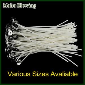 Moito 100 chiếc bấc lõi bông bền nến năm kích cỡ 8/10/12/15/20 cm để tự làm