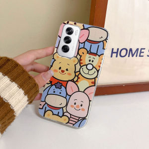 Casing OPPO Reno13 F Pro Reno12 Pro 5G Reno 12 5G Cute Cartoon Little Tiger kitten Pattern Transparent Silicone Soft Phone Case OPPO Reno12 Reno 12pro 5g Exquisite Cartoon Phone Cover