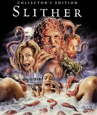 Bluray ปกใหม่ เสียงไทย หายาก บลูเรย์ สยองขวัญ เจมส์ กันน์ SLITHER เลื้อย..ดุ (2006) รีมาสเตอร์ มาสเตอรUSA