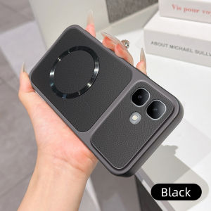 Casing for Smart 20 X6840 X6840B SMART20 Matte leather case with charging magnetic ring anti drop and shockproof phone case