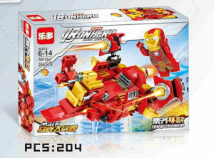 Đồ chơi Lắp Ráp Xếp Hình Mô Hình Người Sắt cho bé - Đồ chơi phát triển trí tuệ