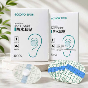 Miếng Dán Tai Chống Nước 30 Miếng 3 Lớp Cho Bé Người Lớn | Bảo Vệ Tai Khi Tắm Gội Bơi Lội Chống Thấm