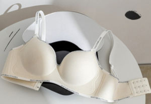 Seamless Small Breasts Underwear Letters Push Up Non-slip No Steel Ring Gathered Adjustment Bra