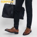 Giày Nam Da Thật Công Sở SUNPOLO SPH296 (Đen, Nâu). 