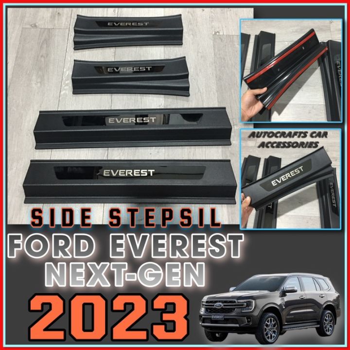 FORD EVEREST 2023 SIDE STEPSIL / DOOR SILLS (NEXT GENERATION EVEREST