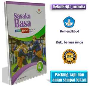 Buku bahasa sunda kelas 4 IV sd sasaka basa kurikulum merdeka