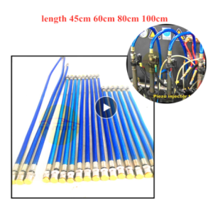 45ซม. 60ซม. 2500BAR M14-12/14/16/18 M12-12/18ท่อดีเซลแรงดันสูงท่อส่งน้ำมันเชื้อเพลิงสำหรับเครื่องทดสอบรางทั่วไปเครื่องตั้งโต๊ะ