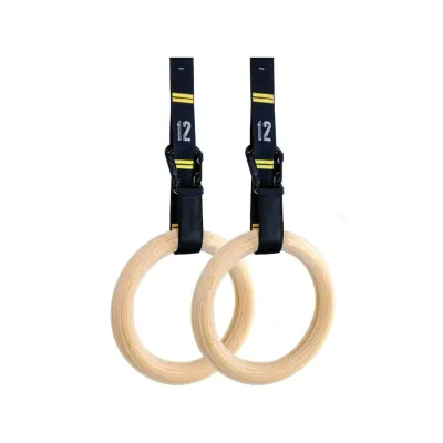 Vòng Treo Xà Bảo Hành 12 Tháng Vòng Tập Gymnastic Rings Dây Có Vạch Đo Khóa Cài Chắc Chắn Cleacco VTX2 MVP Sport