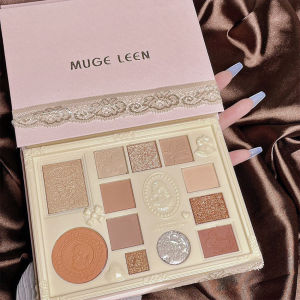 Make Up Pallete 12 Warna Eyeshadow Highlighter Nude Matte Glitter Long Lasting