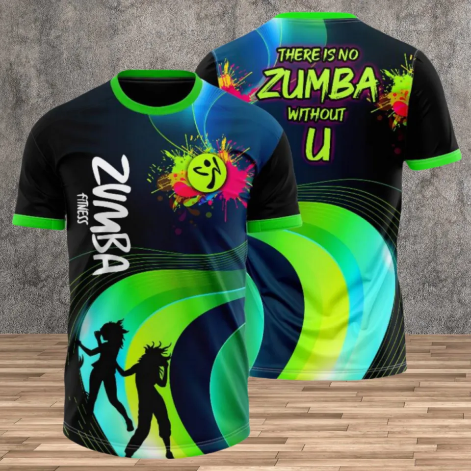 Zumba Clothes Tee Shirt Zumba Zumba Wear Womens Slim Shaded
