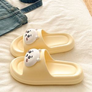 New Cute Chiikawa EVA Summer Slippers Women Indoor Dorm Outdoor Kawaii Breathable Lightweight Soft Comfortable Home Nice Gifts