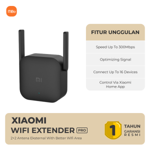 Xiaomi Mi Wi-Fi Range Extender Pro 300Mbps Penguat Signal Wifi Garansi Resmi