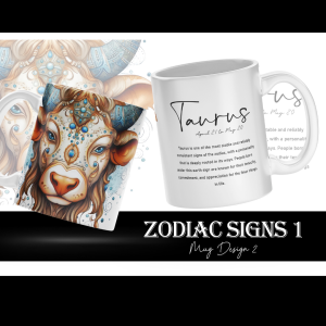 Zodiac Sign Mug 1 (LIMITED EDITION) WITH BOX
