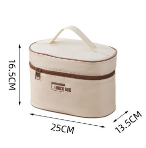 Sleepy Bear Cute Double Layer Heat Cartoon Insulation Lunch Box for Kids Children Adult lunch-box