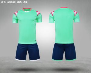 AE Football training uniforms for children and adults mens professional competition jerseys sports two-piece sets digitally printed team uniforms