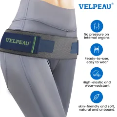 VELPEAU Hernia Belt Truss for Single Inguinal and Pain Relief