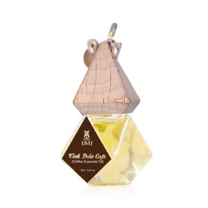 Tinh Dầu Treo Và Kẹp Xe OTO Cafe Thiên Nhiên DMT Nguyên Chất Thơm Xe Giảm Căng Thẳng Khử Mùi 8ml