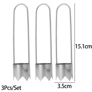 Stainless Steel Core Extractor Fruit Core Remover Apple Pear Core Extractor Kitchen Fruit Vegetable Core Remover Tool