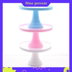 Nine percent 1pc Durable Cake Display Stand Dessert Storage Holder Dessert Tray Wedding Party