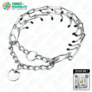 Dog Collar Chain Prong Choker | Herm Sprenger Collar | Dog Training Collar | Dog Prong Collar