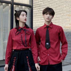 ali9 Sports Student Choir Business Attire Performance Clothes Junior High School Suit Red Korean Style College Style School Uniform Red