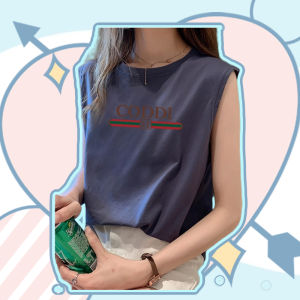 XWshop เรียบหรูดูแพงม๊ากกกกกแม่ เสื้อยืดแขนกุด ลาย CODDL ปังมากก ทรงส๊วยย สีสดใส โดนใจเยาวรุ่น