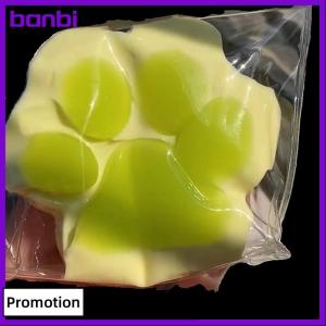 banbi ของเล่นรูปอุ้งเท้าแมวทำจากซิลิโคนสีเขียวเหนียวเหนอะหนะนุ่มนิ่มลดความเครียดของเล่นของขวัญสำหรับเด็ก