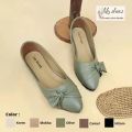 DALLEYA COLLECTION - Lizzie Sepatu Flatshoes Wanita Balerina / Teplek Pita by lily shoes. 