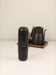 xpkQ Portable camping travel coffee machine outdoor coffee cup manual travel espresso machine 5B8Q6