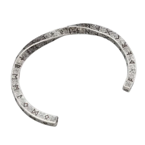 Mens Simple Rune Bracelet Adornment Mens Personality Rune Bracelet with Nordic Twist for Fashion Enthusiasts