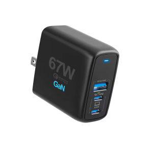 Sạc Nhanh Rewoda RWD100B 100W Gan III QC3.0 PPS 4 USB Type-C - màu đen