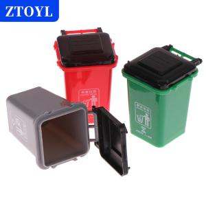 [COD]🔥🔥🔥ZTOYL 1:12 Dollhouse MiniTrash Can Model Mini Waste Bin Pen Organizer Home Storage Can
