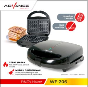 Advance Waffle Maker Pembuat Waffle Elektrik Cetakan Wafel WF-101 / WF-206