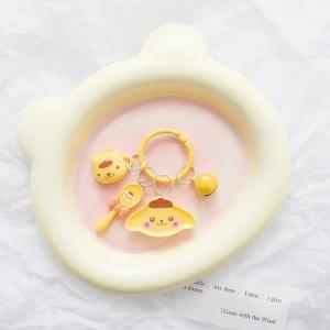 ZEEMIN Halloween Christmas Sanrio Hello Kitty Keychain Cute Cartoon Anime Kuromi Key Ring Backpack Decoration Ornaments Pendant Children Toys Holiday Gifts