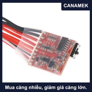 【CANAMEK】 Micro ESC 10A 15A 20A 30A chải ESC RC ESC điện tốc độ điều khiển cho Diy Mini 1 16 1 18 1 24 RC Xe thuyền TANK W phanh