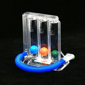 3 Balls Spirometer Respiratory Lung Exerciser Incentive Spirometry Device Lungs Breathing Trainer Tool