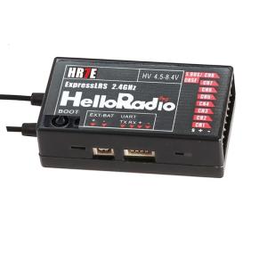 ตัวรับสัญญาณ8CH PWM 2.4กิกะเฮิร์ตซ์ HR7E อะแดปเตอร์รับสัญญาณ ELRS สำหรับรีโมทคอนโทรลเครื่องบินส่งมอบการเชื่อมต่อที่มีเสถียรภาพ