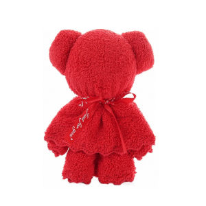 🇲🇾 Coral Fleece Hand Towel Bear Gift Friendship Wedding Fullmoon Present Birthday Doorgift Sapu Tangan Kenduri Bajet 毛巾熊