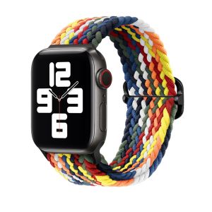 Premium Slide Buckle Adjustable Braided Band - Series 1/2/3/4/5/6/SE/7/8/SE2/9/10/SE3/11/Ultra123