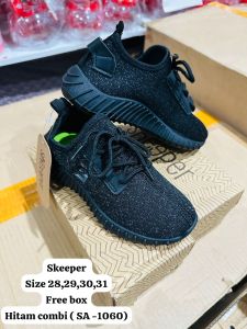SEPATU ANAK TK DAN PAUD/ SEPATU SEKOLAH HITAM/ SEPATU SKEEPER ANAK BACK TO SCHOOL