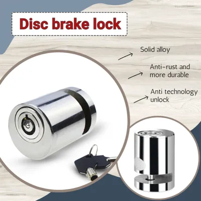 Bicycle And Motorcycle Disc Brake Lock Anti Theft Ultra-high Strength Motorcycle Disc Brake Lock