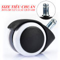 Bánh xe ghế xoay văn phòng, Size tiêu chuẩn phù hợp với tất cả chân ghế xoay- Ghế xoay văn phòng - Ghế game -Ghế xoay khác. 