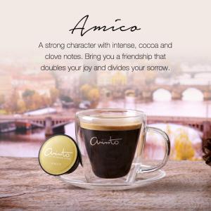 Arissto Italian Premium Coffee Capsule / Arissto Kopi Kapsul - Amico (10biji sekotak)