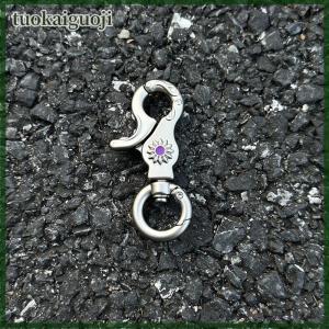 tuokaiguoji Black Tassel Pin Billiards Keychain Hiphop Y2K Pendant Bag Charm Punk Cool Jewelry Accessories Gift