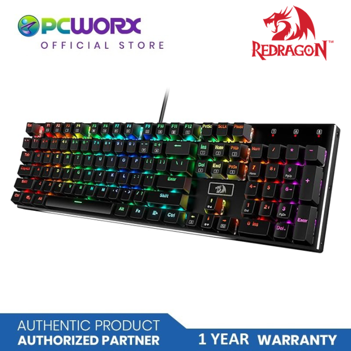 Redragon K556 Devarajas RGB Gaming Keyboard Outemo Brown | Redragon ...