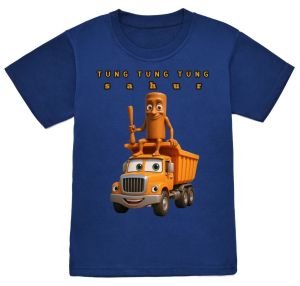 Baju kaos anak laki laki anak perempuan anomali tung tung tung sahur naik truk