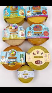 12 Pcs Squishy Bun Fidget Toy Soft Squeeze Stress Relief Sensory Toy for Kids