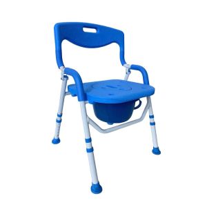 2in1 Ghế tắm đa năng kiêm bô vệ sinh cho người già tựa lưng tay vịn chắc chăn chân đế chống trượt an toàn NAKA07