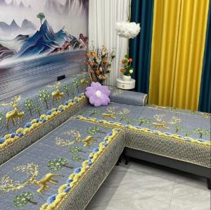 All Seasons High Quality Non-Slip Sofa Cushions Universal Full Coverage Sofa Protective Cover Living Room Home Decor